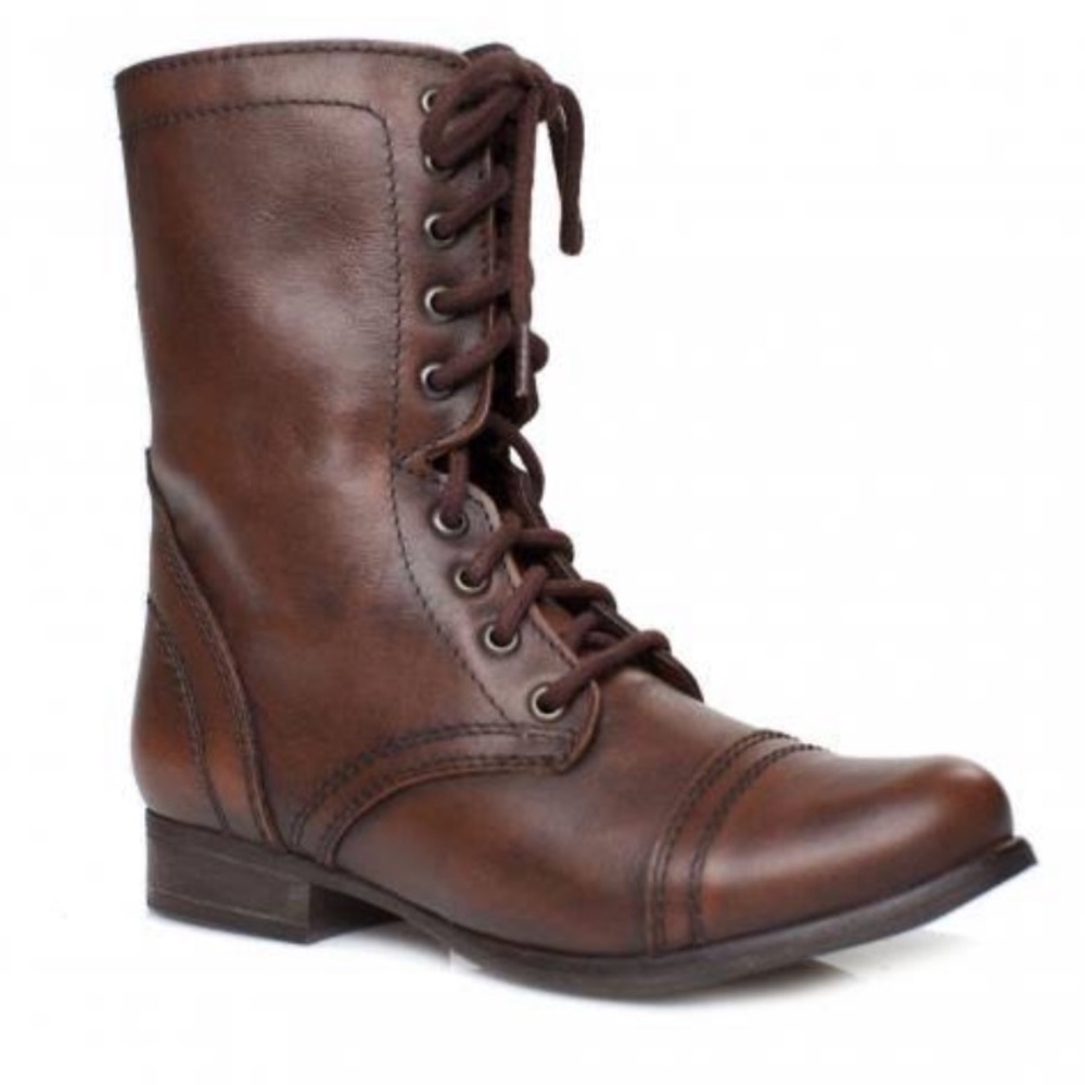 Steve Madden brown Troopa boots